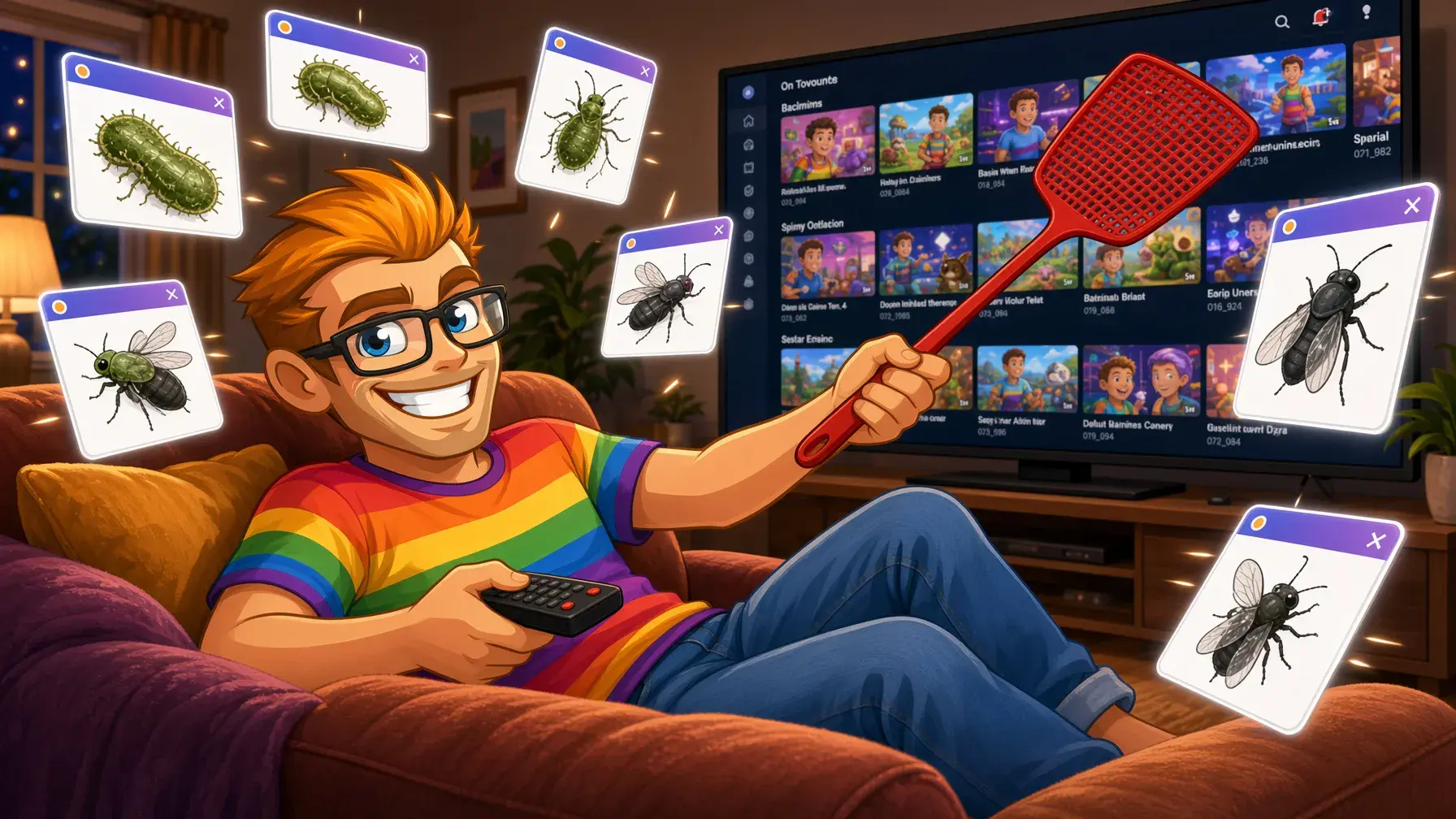 BoyFriendTV as one of the best sites like ThisVid, illustrated by the MyGaySites mascot
