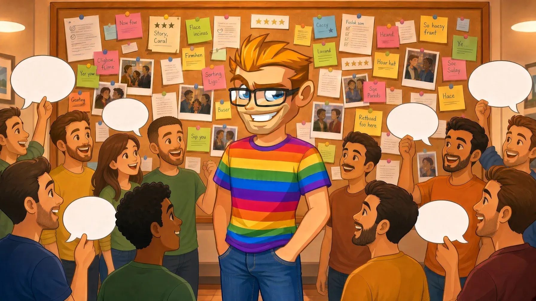 JustUsBoys as one of the best sites like ThisVid, illustrated by the MyGaySites mascot