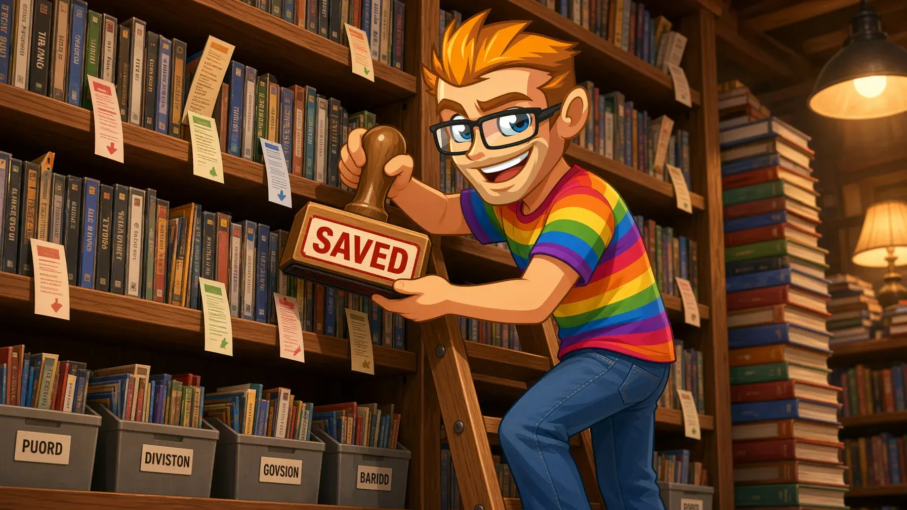 MyVidster as one of the best sites like ThisVid, illustrated by the MyGaySites mascot