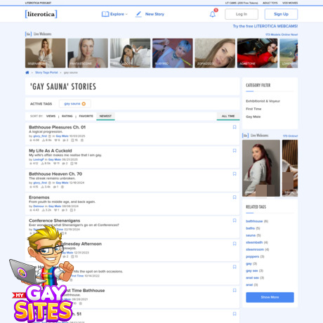 Literotica Sauna