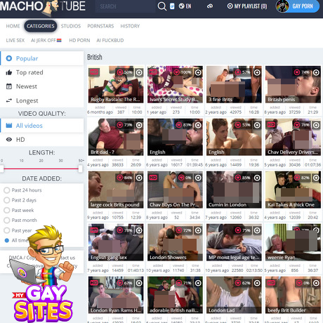 MachoTube.tv British