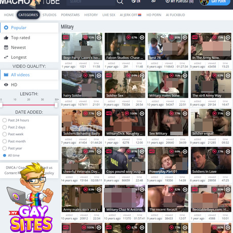 MachoTube.tv Military