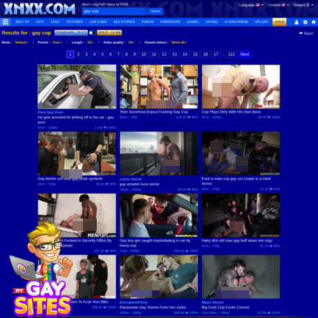 XNXX Cop