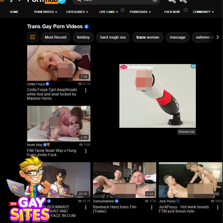 PornHub Transmen