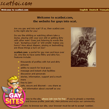ScatBoi - Scatboi.com - Gay Fetish Porn Site