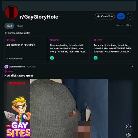 Reddit Gloryhole