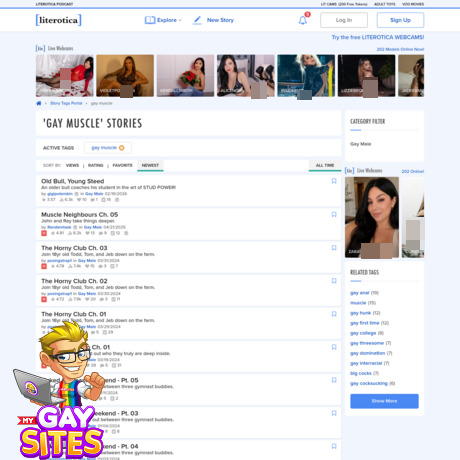 Literotica Muscle