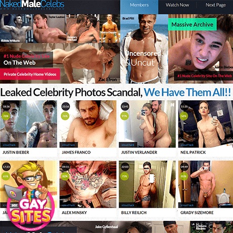 Naked Male Celebrity